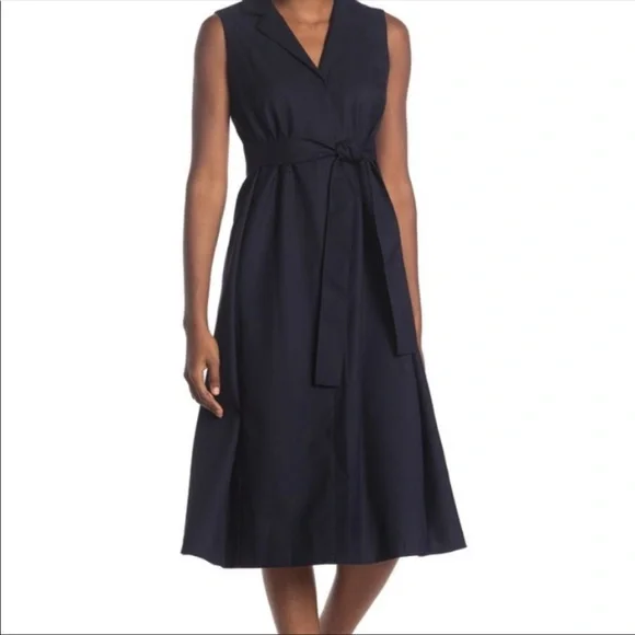 Club Monaco Dresses Club Monaco Half Belted Sleeveless Dress